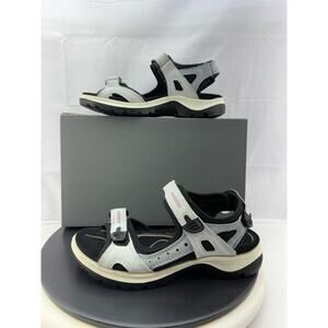 ECCO Yucatan Offroad Sport Women’s Size 7 Gray Outdoor Hiking Sandals Shoes